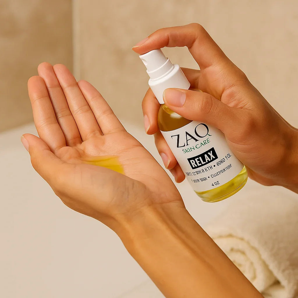 Calming Massage Body Oil - Lavender + Chamomile