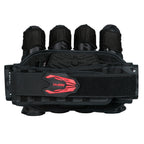 Zero G 2.0 Harness - Black/Red - 4+3+4