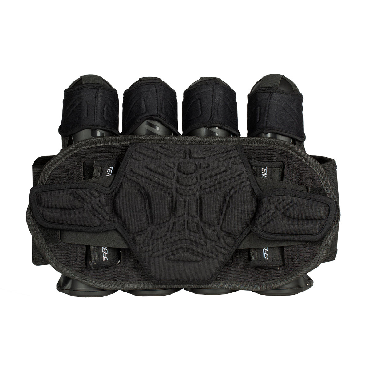 Zero G 2.0 Harness - Black/Red - 4+3+4