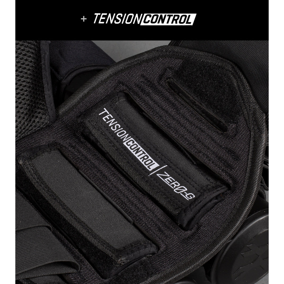 Zero G 2.0 Harness - Black/Grey - 3+2+4