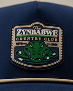 Zynbabwe Country Club Navy - Perforated Rope Hat