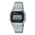 Casio Vintage Stainless Steel Digital Watch - A-159W-N1DF