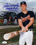 Dale Murphy Atlanta Braves Signed/Inscribed 8x10 Photo JSA 154003