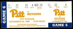 November 30, 1996 Pitt vs. Rutgers College Football Game Full Ticket