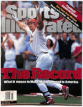 September 14, 1998 Mark McGwire Cardinals Sports Illustrated NO LABEL 181605