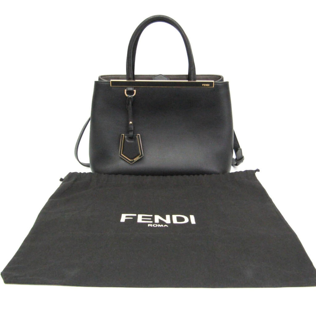 Fendi // Toujours Leather Tote // Black // Pre-Owned