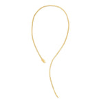 14k Yellow Gold Serpent Necklace