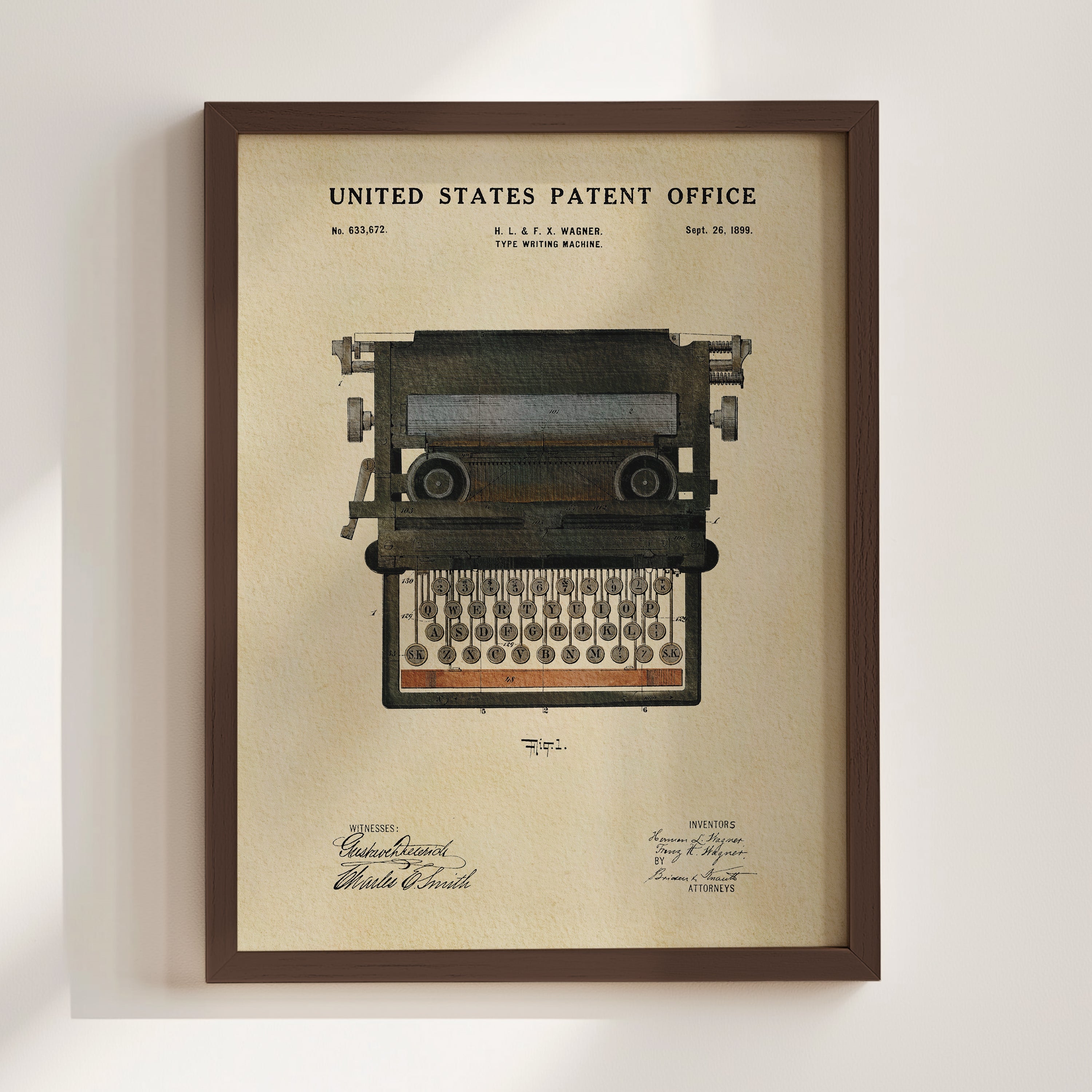 Vintage Typewriter (1899)