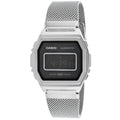 Casio Men's Vintage Black Dial Watch - A1000M-1BVT