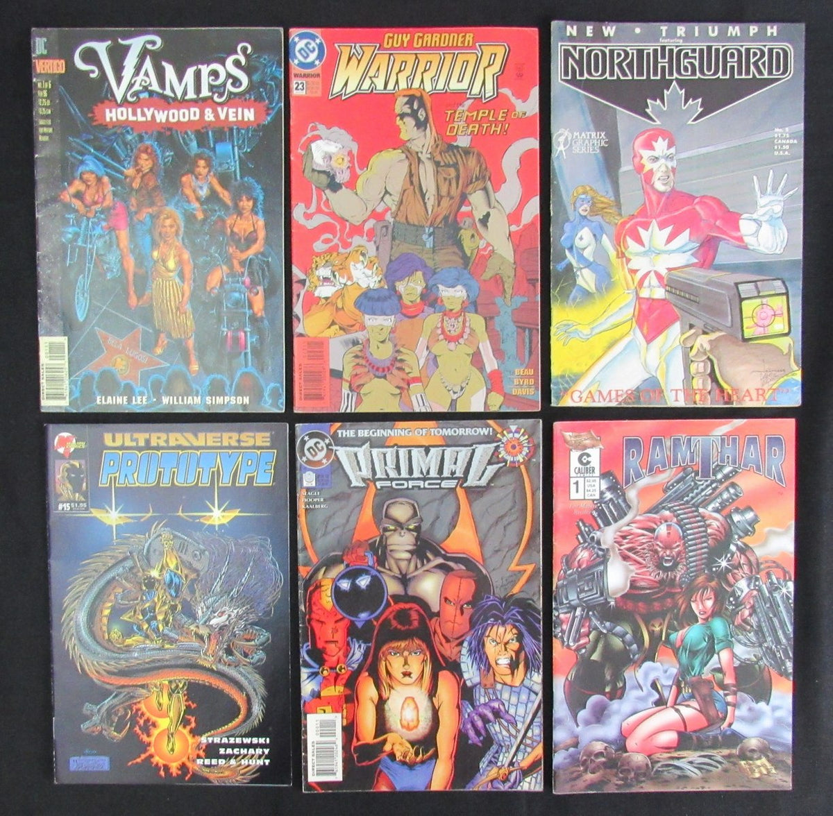 Lot of 23 DC, Marvel, Caliber Comic Books 90's Captain America, Defenders 181390
