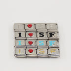 San Francisco 49ers Italian Charm Bracelet – Sports Fan Gift for Holiday, Birthday & Game Day