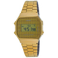 Casio Men's Vintage Gold  Dial Watch - A168WG-9BWVT