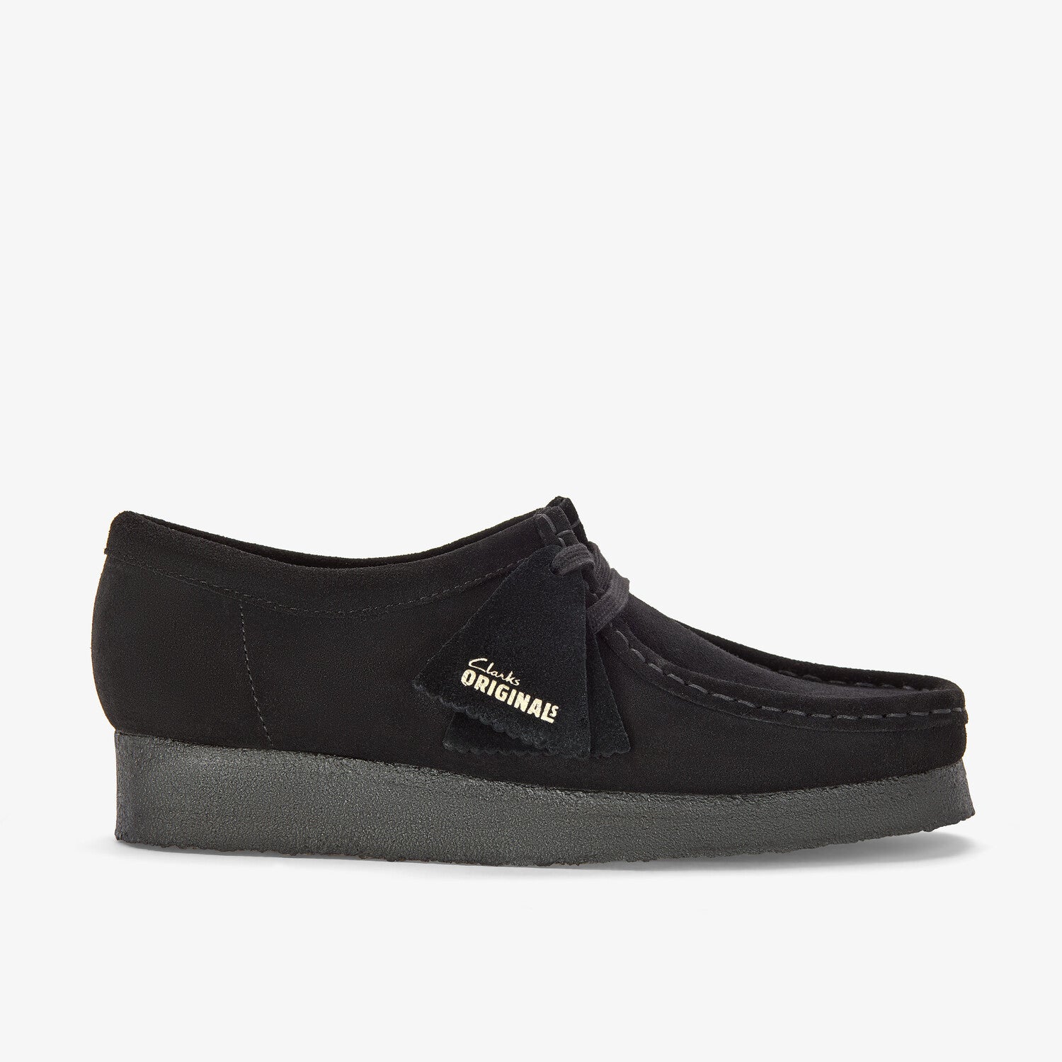 Wallabee // Moccasin // Black Suede