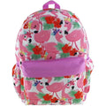 Flamingo Large All Over Print Backpack for School Travel and Everyday Use