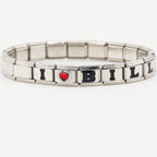 Buffalo Bills Italian Charm Bracelet – Perfect Fan Gift for Birthday, Christmas, Valentine’s Day & Game Day