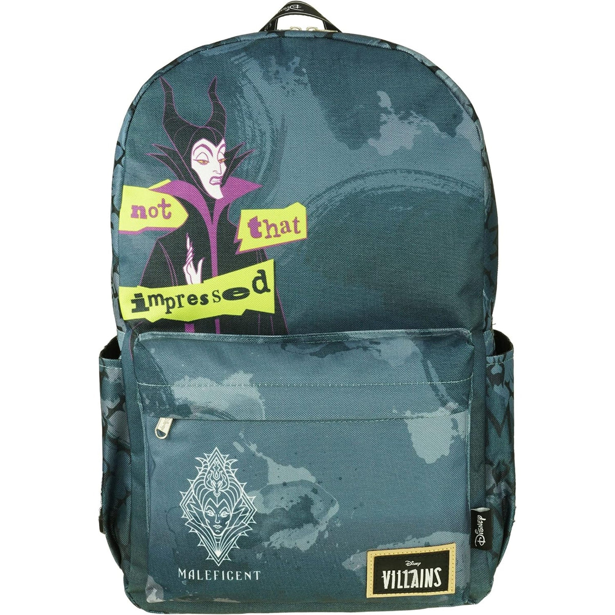 Disney Villains Maleficent 17” All Over Print Junior Backpack for Kids
