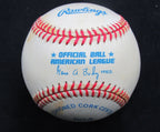 Fred Glover Autographed OAL Baseball NHL Hockey Player Detroit Red Wings