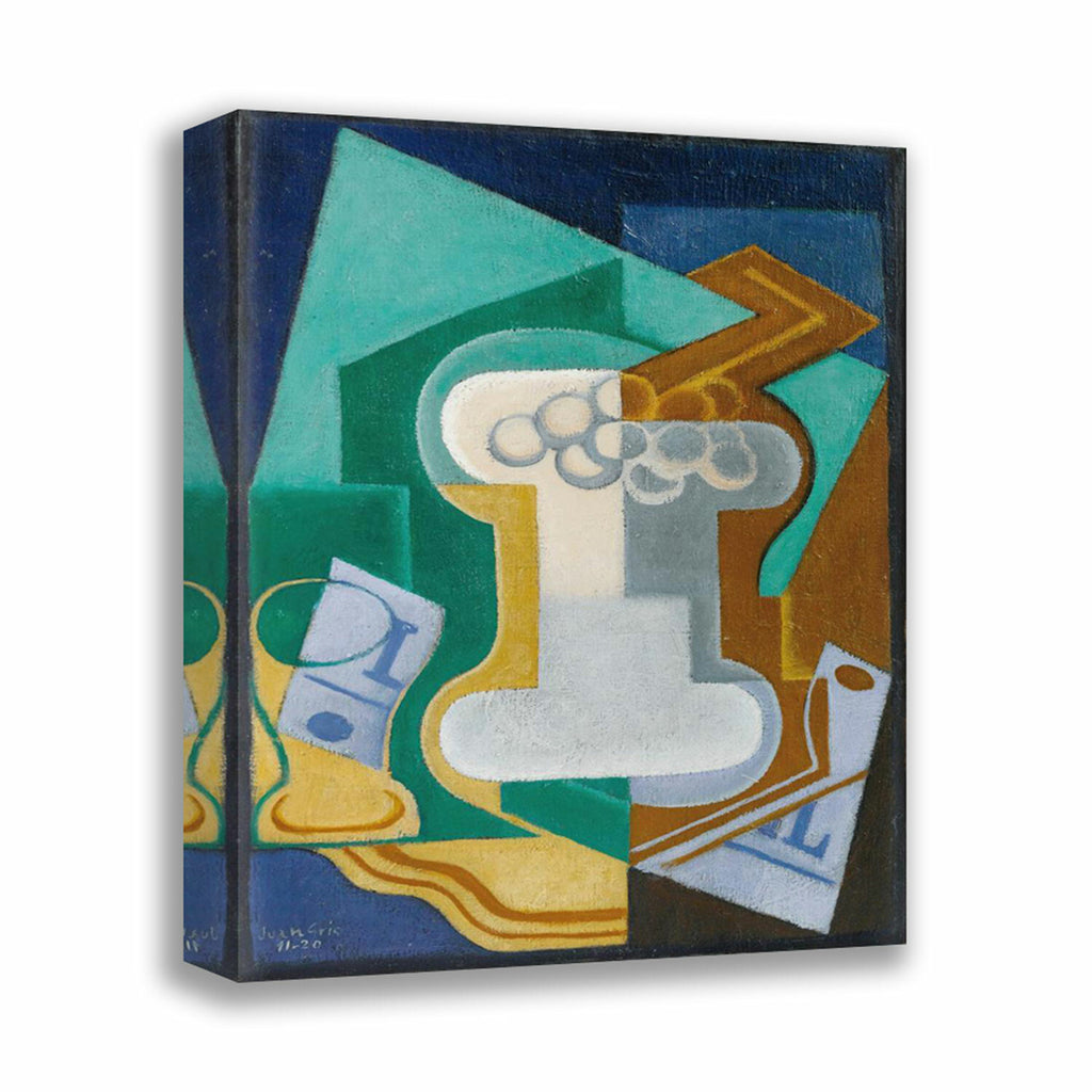Glass and Fruit 1920 // Juan Gris