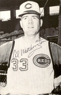 Al Worthington Reds Signed/Autographed 3x5  Photo 179347