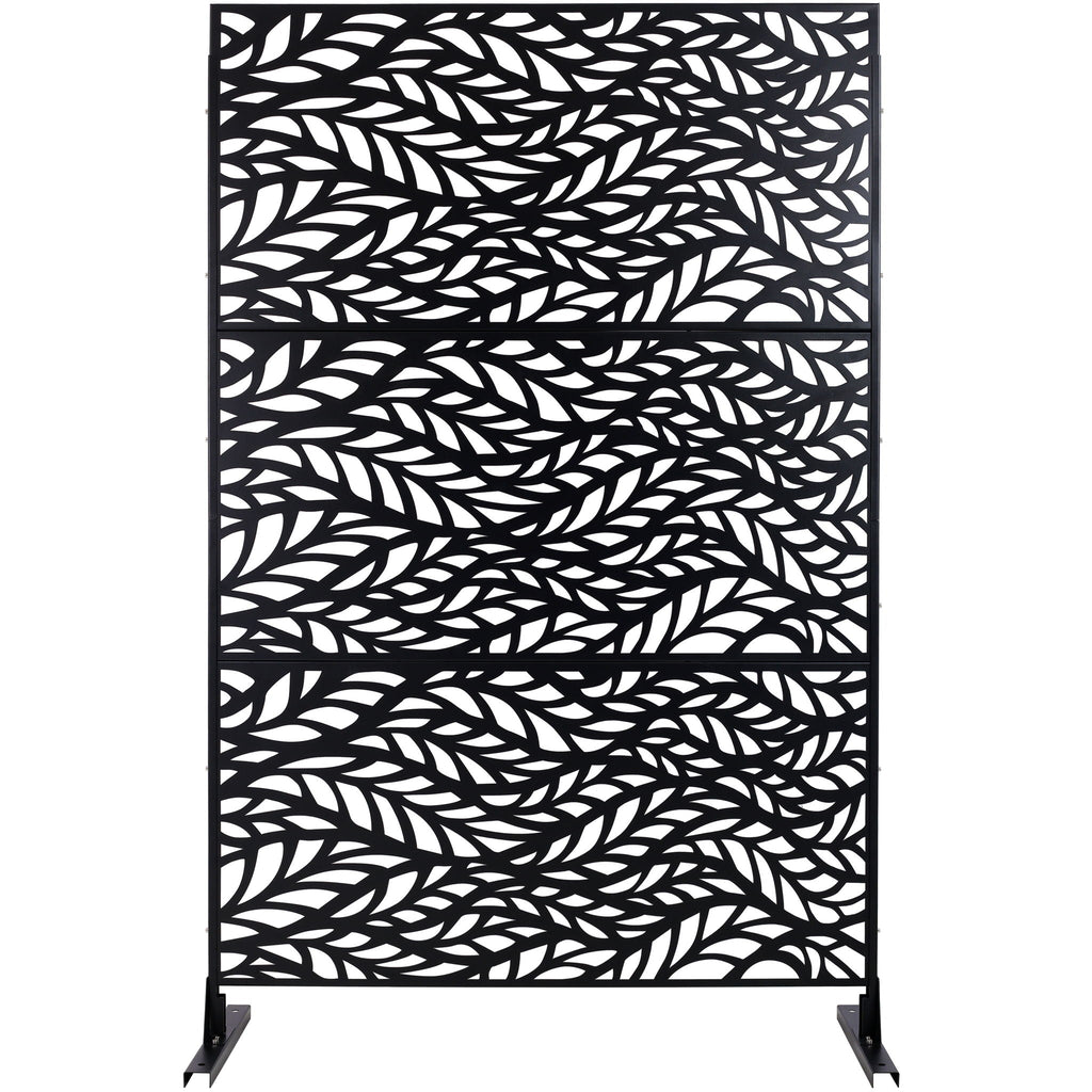 Outdoor & Indoor Privacy Screen - Black