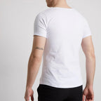Henry Slim Fit Short Sleeve T-Shirt // White