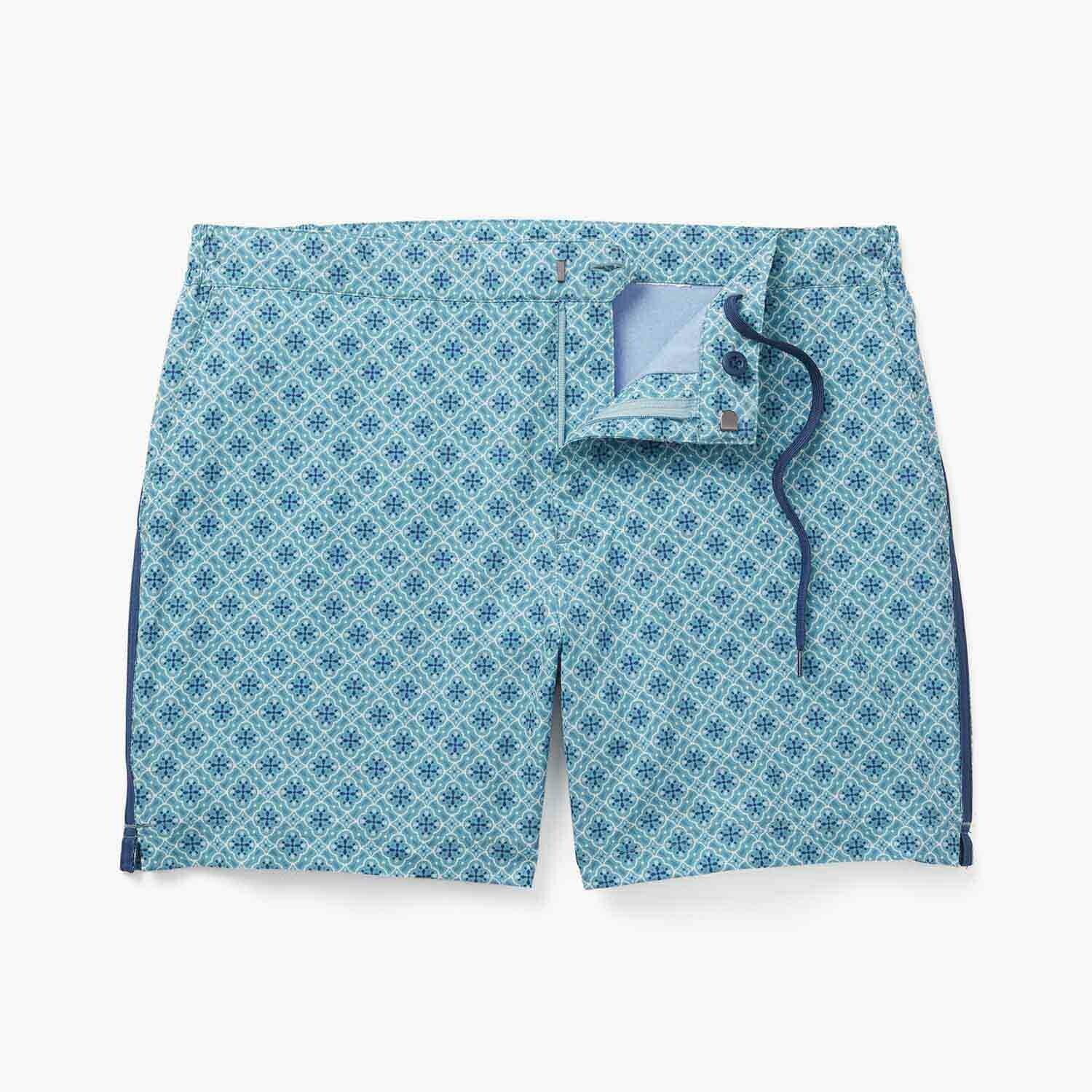 Sextant Trunk // Blue Moroccan