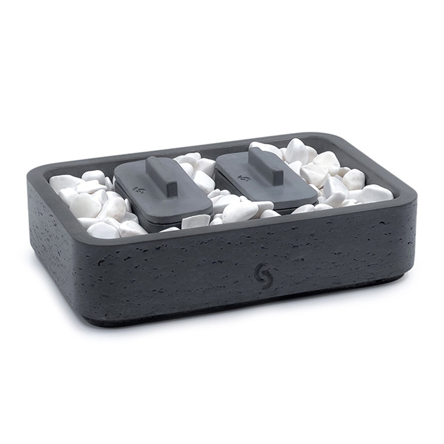 Confire Light Tabletop Fireplace // Double Chamber