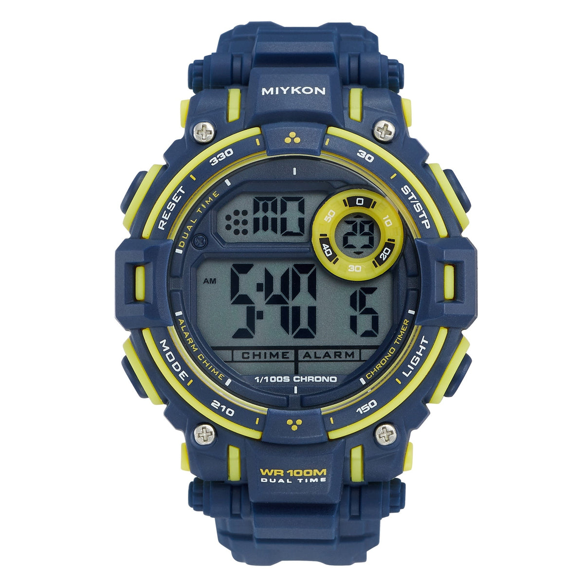 Miykon Women's Waterproof Digital Sport Watch with Dual Time and Chronograph