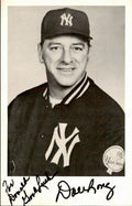 Dale Long Pirates/Yankees d.1991 Signed/Autographed 4x6 Card  162548
