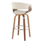Vintage Mod - Mid Century Modern Fixed Height Barstool
