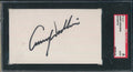 Lanny Wadkins  World Golf HOF Signed 3x5 Index Card SGC 143689