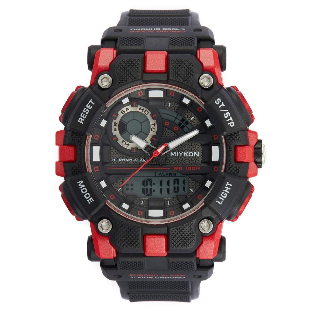 Miykon Men's Analog Digital Sport Watch with Chronograph and 100M Waterproof