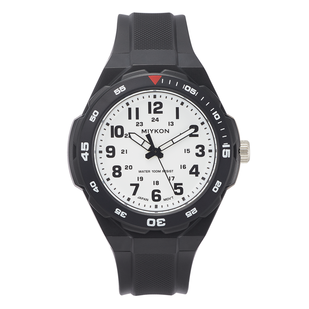 Miykon Men's Analog Sport Waterproof Watch with Rotating Bezel
