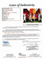 Mickey Mantle/Williams/Robinson/Yastrzemski Signed 8x10 Print JSA 142502