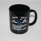 Los Angeles Dodgers Back-to-Back Champions Mug – World Series Ceramic Coffee Cup, Fan Collectible Gift