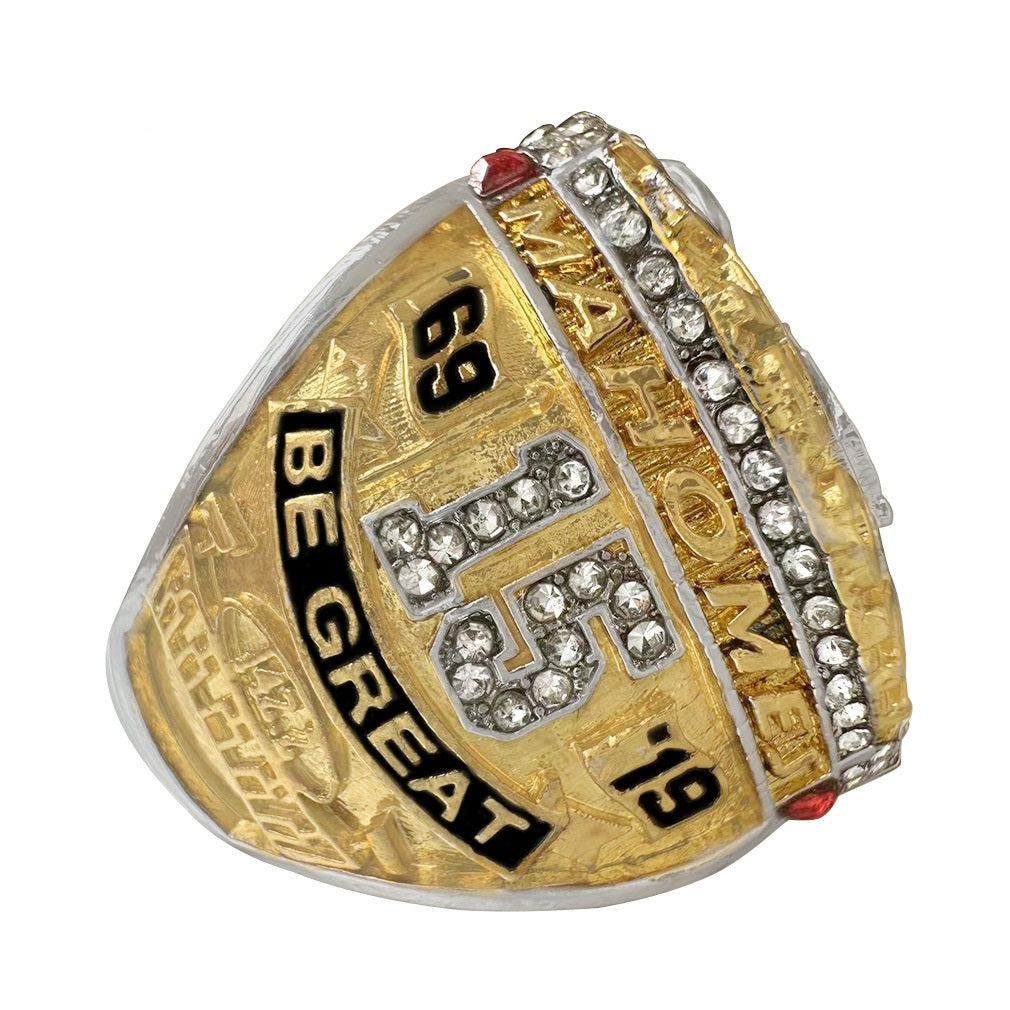 Kansas City Chiefs All Super Bowl Championship Ring & Trophy Set– 1970, 2020 & 2023  Winners Replica Collection