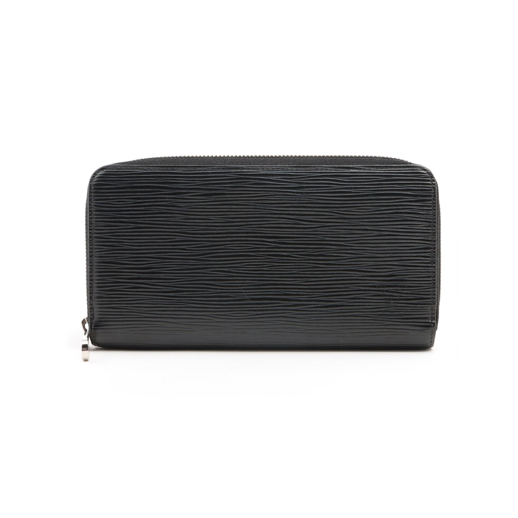 Louis Vuitton Epi Zippy Wallet Round-Zip-Wallet // Black