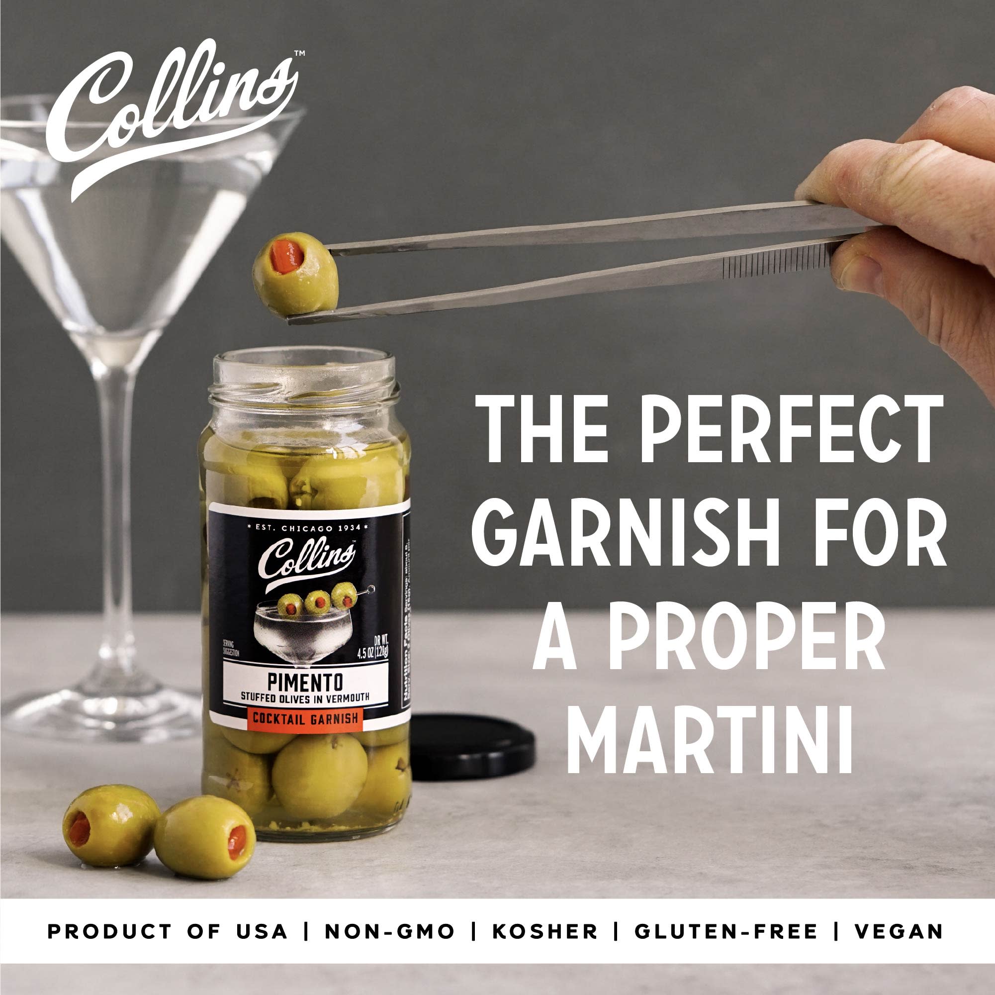 Vermouth Martini Pimento Olives 4.5 oz