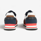 Cole Sneaker // Navy + Red
