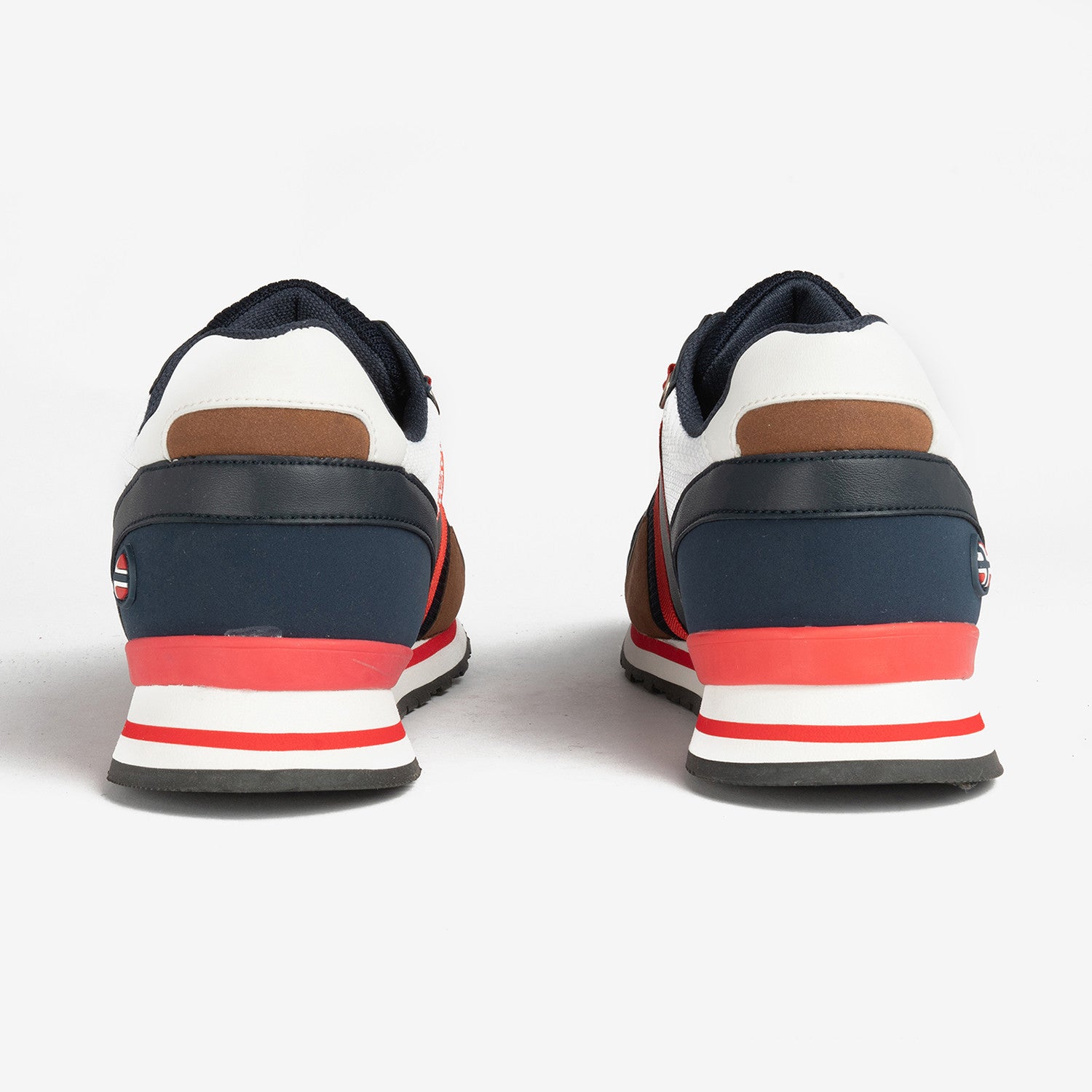 Cole Sneaker // Navy + Red