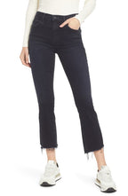 MOTHER The Insider Crop Fray Step Hem Jeans - Night In Paris