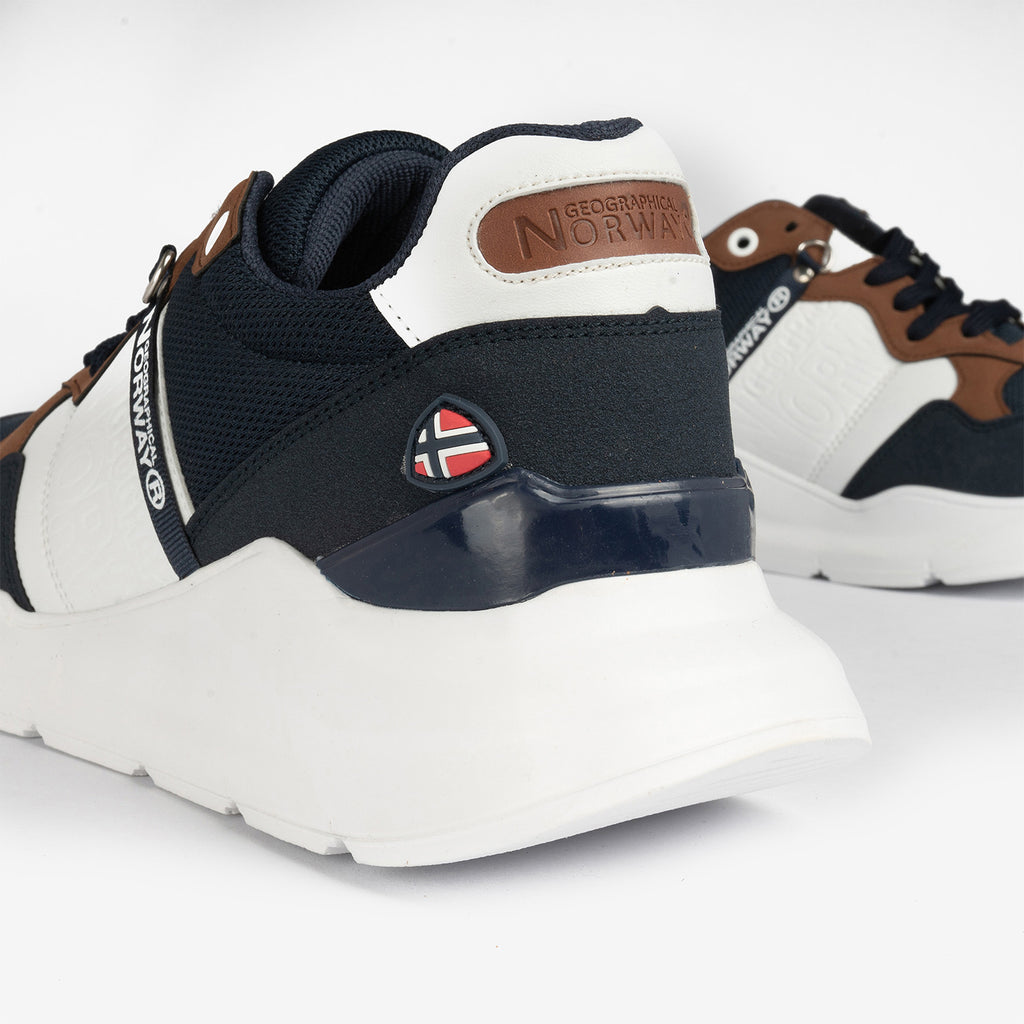 Nicholas Sneaker // Navy + White
