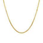 14k Yellow Gold Classic Box Chain 1.4mm