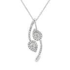.50ct Diamond Fashion Pendants 10KT White Gold
