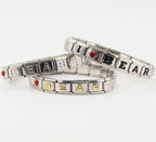 Chicago Bears Italian Charm Bracelet – Perfect Valentine’s Day, Holiday & Any Occasion Gift for Fans