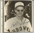 Bob Dillinger St. Louis Browns Signed/Autographed B/W Postcard Photo 150435