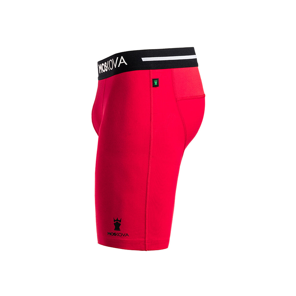 M2 Cotton Boxer // Long Inseam // Red + Black + White