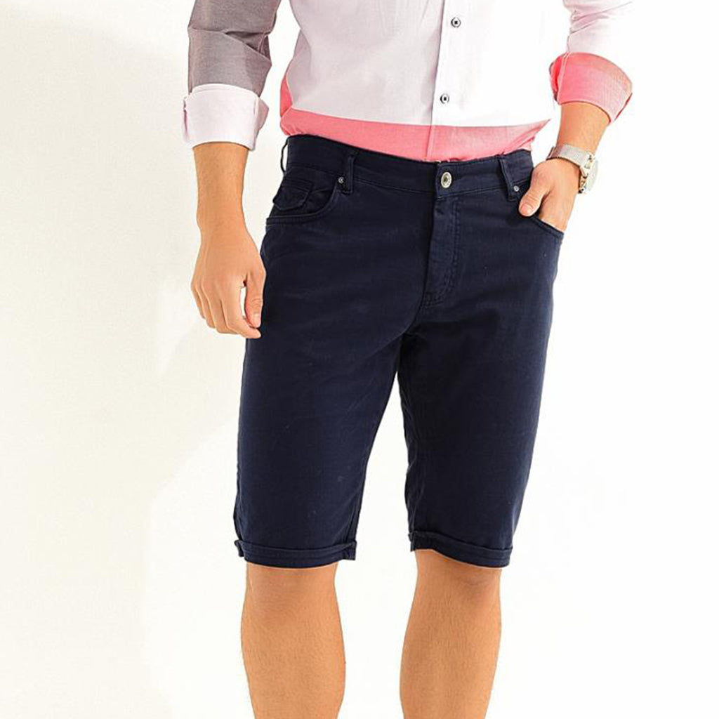 Five Pocket Short // Navy Blue