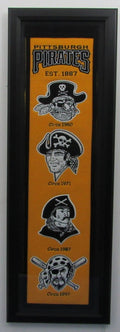 Pirates Felt Traditions Banner Framed