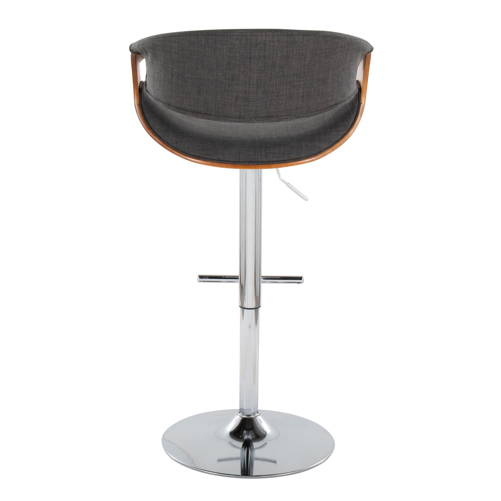 Curvo - Mid Century Modern Adjustable Barstool With Swivel (#2)